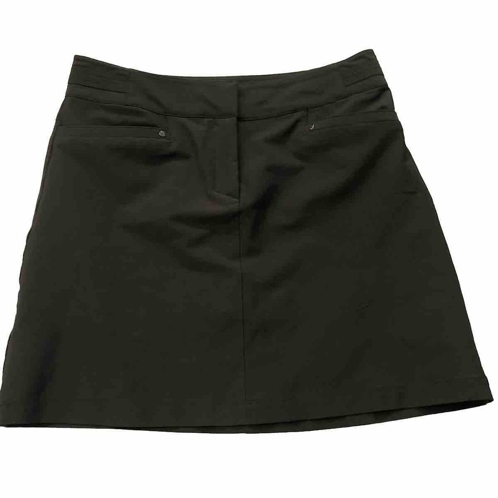 Tail Skort Skirt Golf Tennis Black Pockets Stretch Women's Sz 8 Pickleball